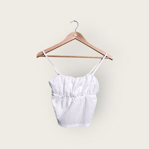 Chic White Camisole Top